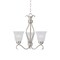 Maxim Basix 3-Light Chandelier 10123FTSN - alternate 1